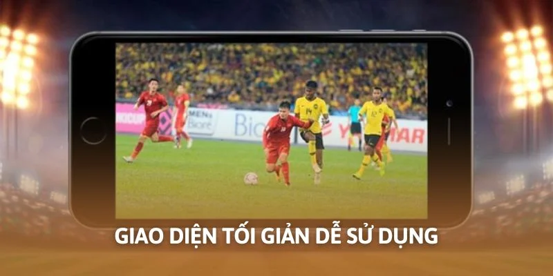 Giao diện tối giản dễ sử dụng