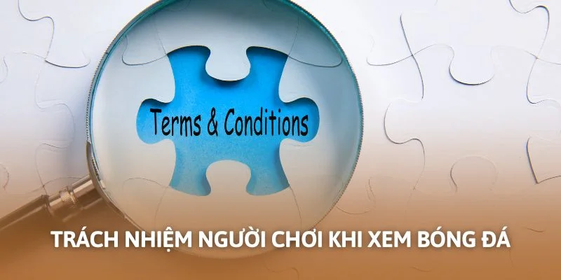 Trách nhiệm người chơi khi xem bóng đá